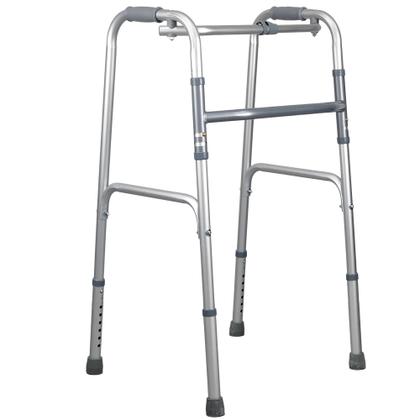 Imagem de Andador Articulado Fixo Dobrável Alumínio Idoso Adulto 130kg