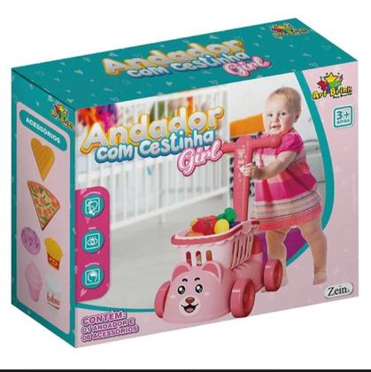 Imagem de Andador Baby Com Cestinha Boy Art Brink