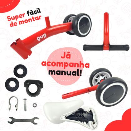 Imagem de Andador Bebê Bicicleta Criança Treinar Equilíbrio Andar