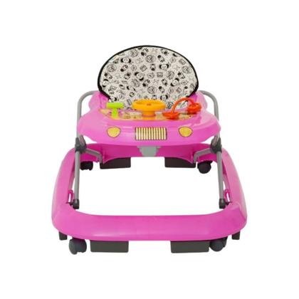 Imagem de Andador Bebe Infantil Andaja Para Menina De 56cm Para Casa Sala Quarto Jardim Rosa Junior Baby