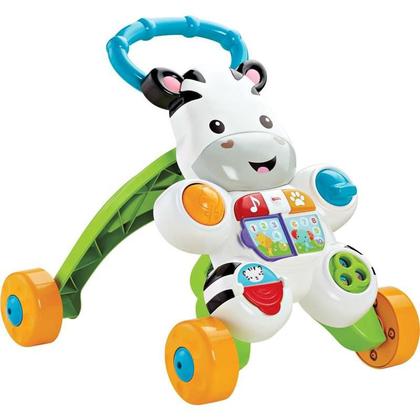 Imagem de Andador de Atividades Apoiador Zebra - Aprenda Comigo - Fisher Price - Mattel