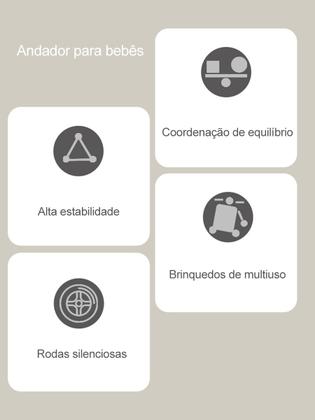 Imagem de Andador de bebe Infantil Educativo Musical Wakaii Rosa