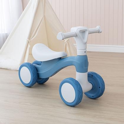 Imagem de Andador de Equilíbrio Infantil Carrinho Azul Bicicleta Passeio ZippyToys Sem Pedal