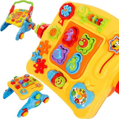 Imagem de Andador Didático Completo Maral 4 em 1 Infantil Musical Colorido