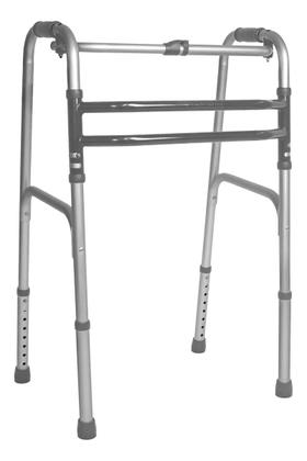 Imagem de Andador em alumínio dobrável fixo e articulado modelo sc300 para 130 kg - hidrolight