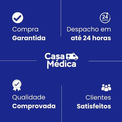 Imagem de Andador Idoso Adulto Articulado Fixo Dobrável em Alumínio 3 Barras Resistente