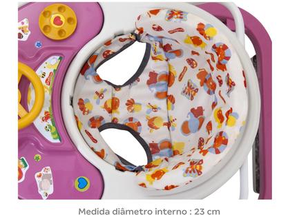 Imagem de Andador Infantil Bebê Disquinho Andaja Painel Musical Menina