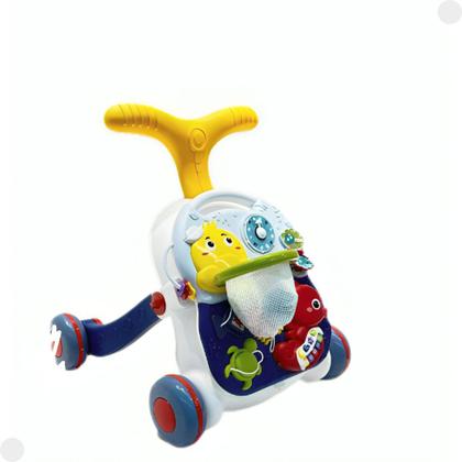 Imagem de Andador Infantil C/Mesinha De Atividades 3 Em 1 18086 - Buba
