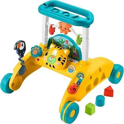 Imagem de Andador Infantil de Dois Lados - Primeiros Passos - Tigre - Fisher-Price HJR17 - Mattel