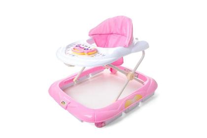 Imagem de Andador Infantil Musical Piano Interativo Baby Style Rosa