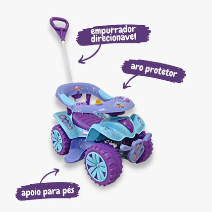 Imagem de Andador Infantil Princesas do Gelo Car Style - Biemme