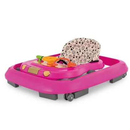 Imagem de Andador Infantil Safari II Rosa Ideal Para Crianças Até 12kg
