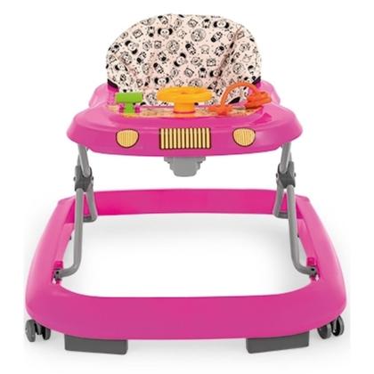 Imagem de Andador Infantil Safari II Rosa Ideal Para Crianças Até 12kg