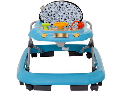 Imagem de Andador Infantil Tutti Baby Azul com Regulagem de Altura e Bandeja Musical