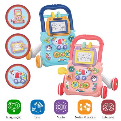 Imagem de Andador Multiatividades Brinquedo Educativo Musical Infantil