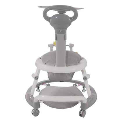 Imagem de Andador Musical Premium para Bebês Luz, Piano, Móbile, Base Estável  Mega Compras MC923