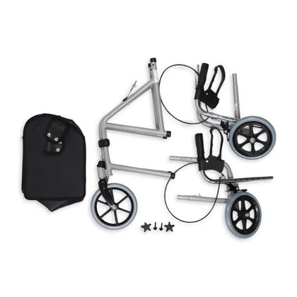 Imagem de Andador ortopédico dobrável para idoso 3 rodas d11 dellamed