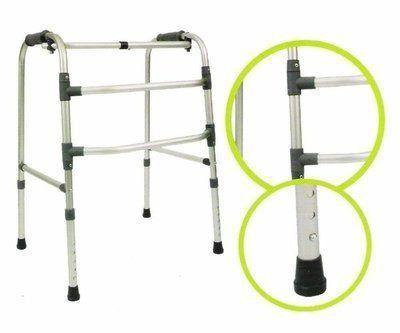 Imagem de Andador para Adulto / Idoso Articulado Dobrável 3 Barras Alumínio da Sequencial