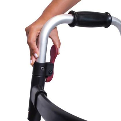 Imagem de Andador para Idoso com Rodas Adulto Ortopédico Geriátrico Desmontável Dobrável - Mercur