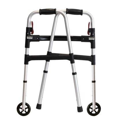 Imagem de Andador para Idoso com Rodas Adulto Ortopédico Geriátrico Desmontável Dobrável - Mercur