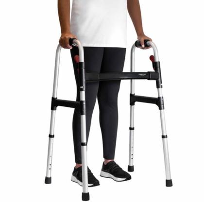 Imagem de Andador para Idoso Fixo Adulto Ortopédico Geriátrico Desmontável Dobrável - Mercur