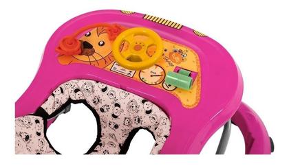 Imagem de Andador Safari Plus Rosa Tutti Baby
