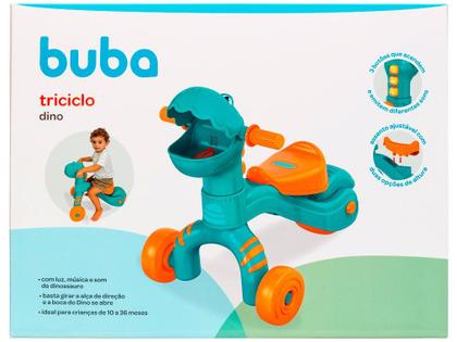 Imagem de Andador triciclo baby dino luz e som buba 16993