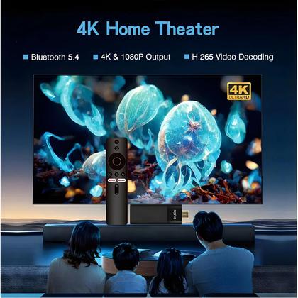 Imagem de Android 13.0 TV Stick MX10 F3 pro 2GB+16GB Quad Core ARM Cortex A53 Suporte Multilíngue