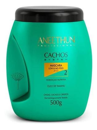 Imagem de Aneethun Kit 3 Itens Cachos System Low & No Poo