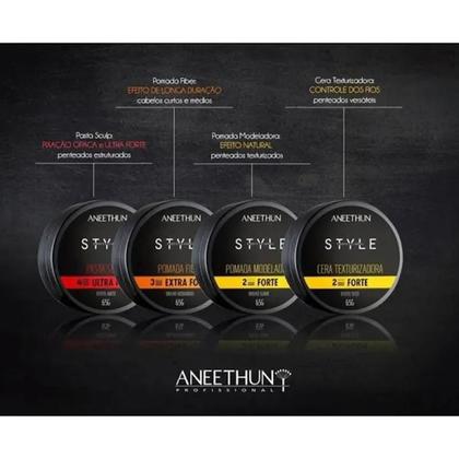 Imagem de Aneethun Style Fiber 3 Extra Forte - Pomada Modeladora 65g