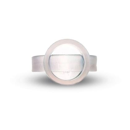 Imagem de Anéis Batoque Descartáveis Caixa Com 100 Unidades - Dérmia