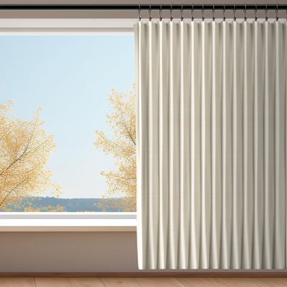 Imagem de Anéis de cortina com clipes Ginbel Direct, 2 cm, Black Iron, pacote com 24