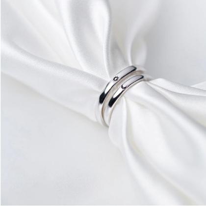 Imagem de Aneis Par Masculino e Feminino Entrega Rápida