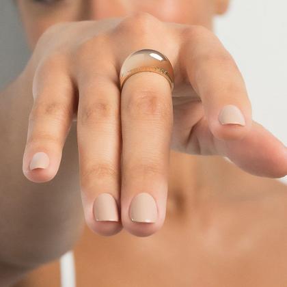 Imagem de Anel abaulado 18k  513318 Rommanel