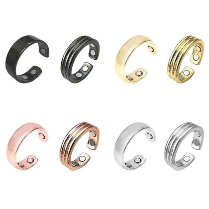 Imagem de Anel Ajustável Antirronco: Dispositivo De Acupressão Para Redução De Ronco E Alívio Da Insônia