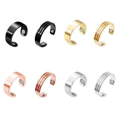 Imagem de Anel Ajustável Antirronco: Dispositivo De Acupressão Para Redução De Ronco E Alívio Da Insônia