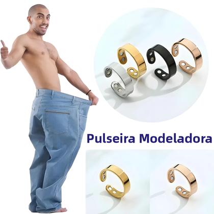 Imagem de Anel Ajustável De Aço Inoxidável Antirronco Para Homens E Mulheres: Perda De Peso, Energia E Saúde