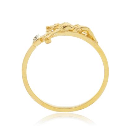 Imagem de Anel Crucifixo Com Cristo Ouro Amarelo 18 Kl Modelo 03