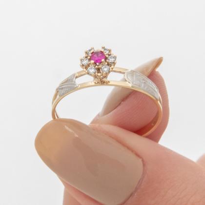 Imagem de Anel Curso Pedagogia Formatura Ouro 10k!!! A13