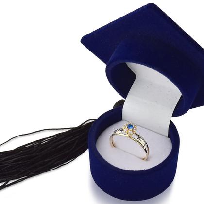 Imagem de Anel Curso Pedagogia Formatura Ouro 10k!!! A13