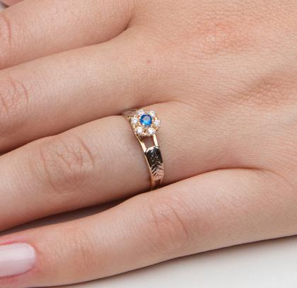 Imagem de Anel Curso Pedagogia Formatura Ouro 10k!!! A13