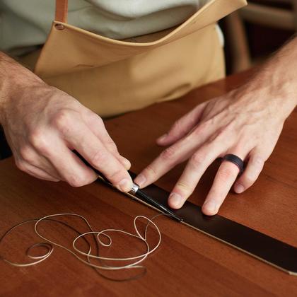 Imagem de Anel de casamento de borracha de silicone ROQ para homens com 9 mm de largura, tamanho 11