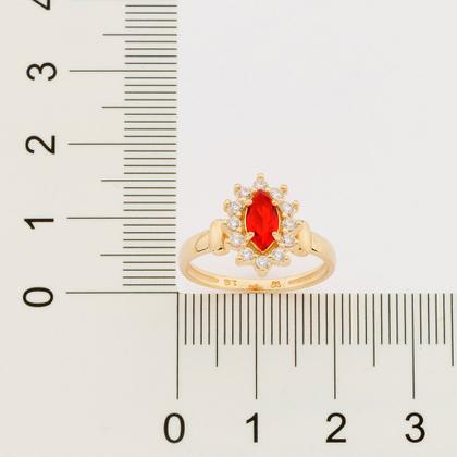 Imagem de Anel de formatura 18k com zircônias   513280 Rommanel