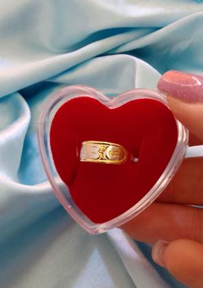 Imagem de Anel De Formatura Abc Infantil Regulável Com Caixinha