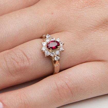 Imagem de Anel De Formatura Feminino Ouro 18k A60