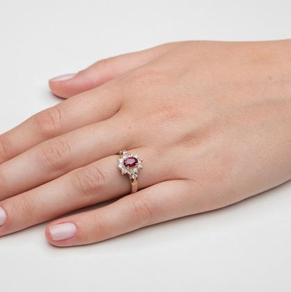 Imagem de Anel De Formatura Feminino Ouro 18k A60