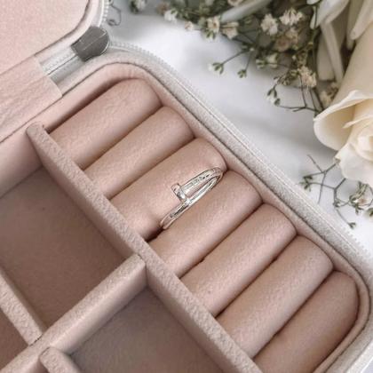 Imagem de Anel de Prata Prego Liso