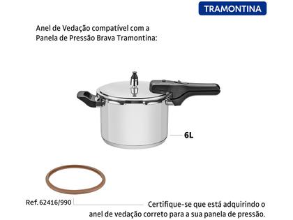 Imagem de Anel de Vedação para Panela de Pressão Tramontina 22cm Brava 62416990