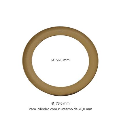 Imagem de Anel Do Pistão Compressor Odontológico Isento Oleo 70x56x4 Chiaperini