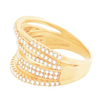 Imagem de Anel em Ouro 18K com Diamantes - AU2664